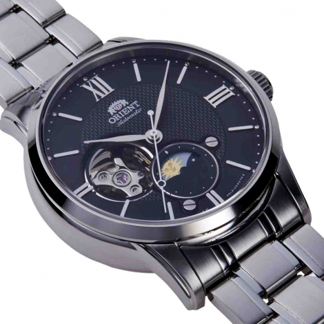 Montre Orient Classic Sun & Moon Coeur Ouvert