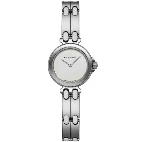 Montre Pequignet Moorea - Cadran Blanc Opalin
