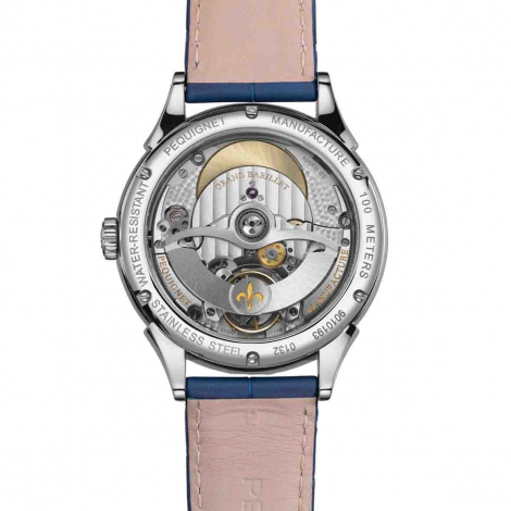 Montre Pequignet Royale saphir - Cadran Bleu Lapis-lazuli