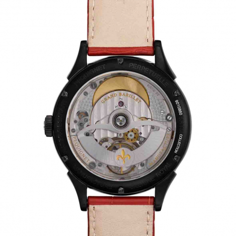 Montre Pequignet Royale saphir - Cadran Rouge Rubis 