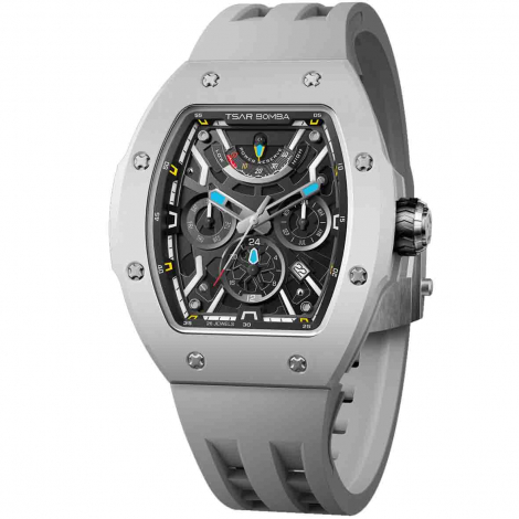 Montre Tsar Bomba - Atomic - C�ramique - Gris