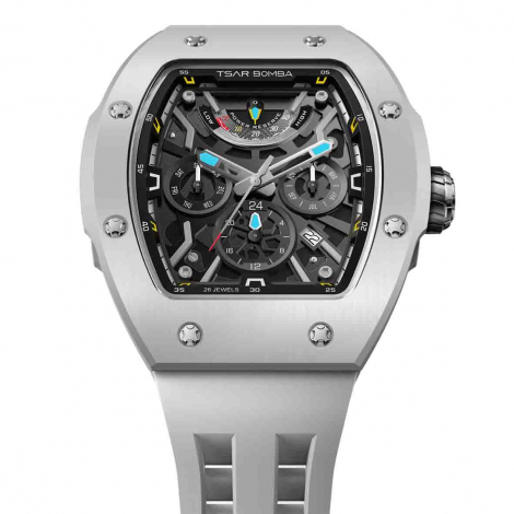 Montre Tsar Bomba - Atomic - C�ramique - Gris