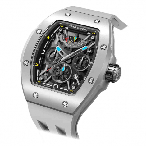 Montre Tsar Bomba - Atomic - C�ramique - Gris