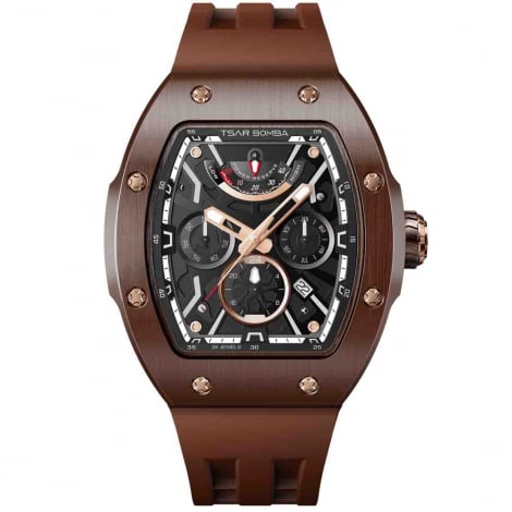 Montre Tsar Bomba - Atomic - Cramique - Marron