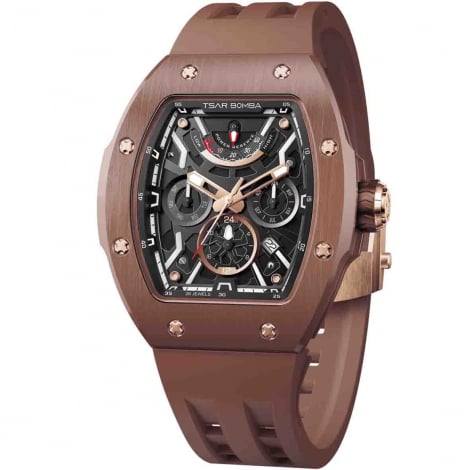 Montre Tsar Bomba - Atomic - Cramique - Marron