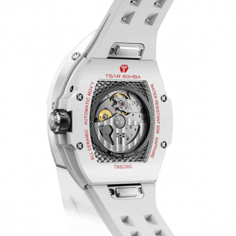 Montre Tsar Bomba - Atomic - Tout C�ramique - Blanc