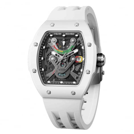 Montre Tsar Bomba - Atomic - Tout Cramique - Blanc