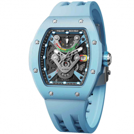 Montre Tsar Bomba - Atomic - Tout C�ramique - Bleu