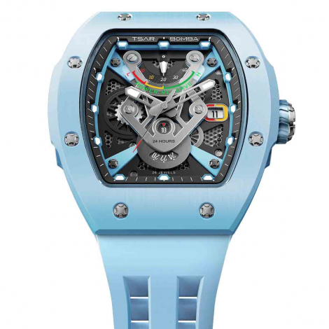 Montre Tsar Bomba - Atomic - Tout C�ramique - Bleu