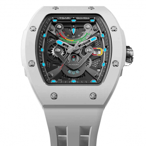 Montre Tsar Bomba - Atomic - Tout C�ramique - Gris