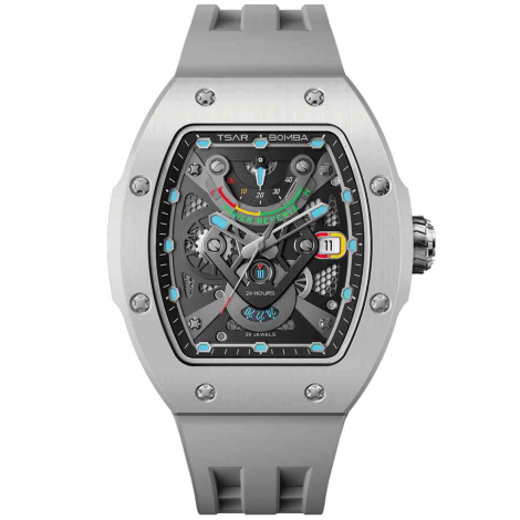 Montre Tsar Bomba - Atomic - Tout Cramique - Gris