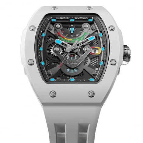 Montre Tsar Bomba - Atomic - Tout Cramique - Gris