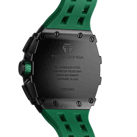Montre Tsar Bomba - Elemental Series Arabian Legacy - Quartz  - Vert Noir