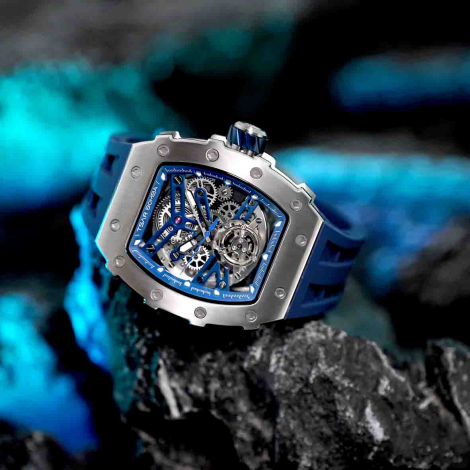 Montre Tsar Bomba - Elemental Series - Auto - Bleu