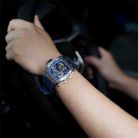 Montre Tsar Bomba - Elemental Series - Automatique - Bleu