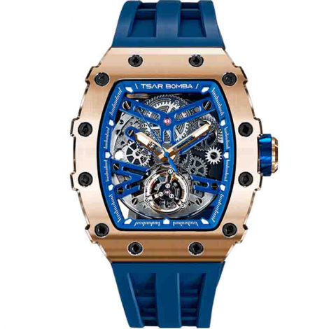 Montre Tsar Bomba - Elemental Series - Automatique - Bleu