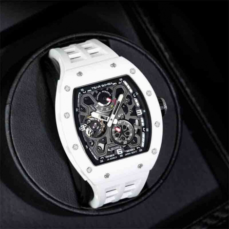 Montre Tsar Bomba - Elemental Series  - Automatique - Cramique Blanche