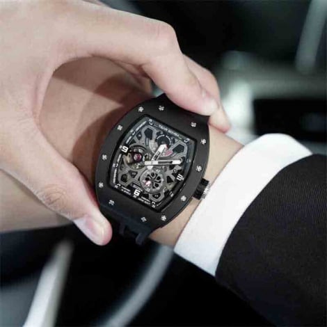 Montre Tsar Bomba - Elemental Series  - Automatique - Cramique -Noir