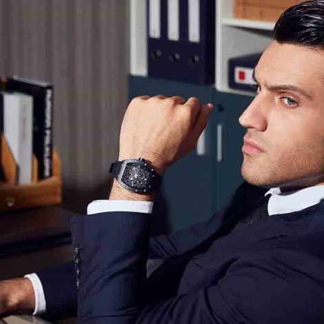 Montre Tsar Bomba - Elemental Series  - Automatique - C�ramique -Noir