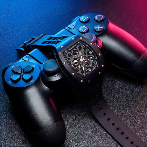 Montre Tsar Bomba - Elemental Series  - Automatique - C�ramique -Noir