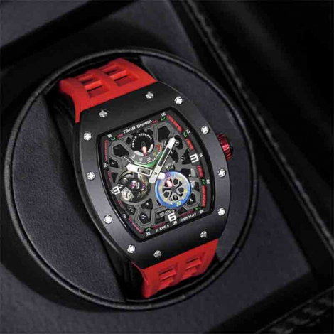 Montre Tsar Bomba - Elemental Series  - Automatique - C�ramique - Rouge