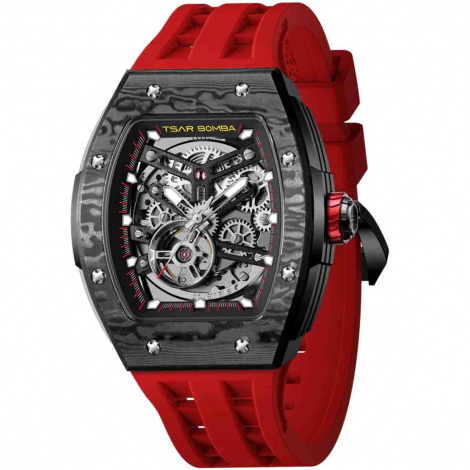 Montre Tsar Bomba - Elemental Series - Automatique -Fibre de Carbone