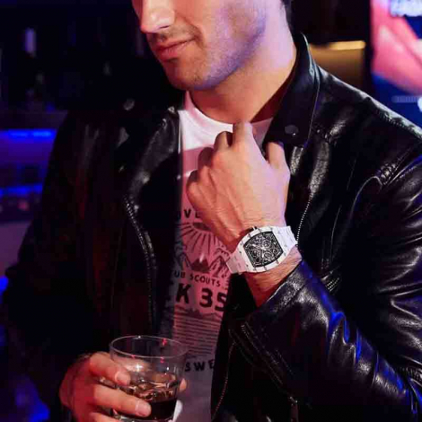 Montre Tsar Bomba - Elemental Series  - Automatique - Fibre de Carbonne Blanche