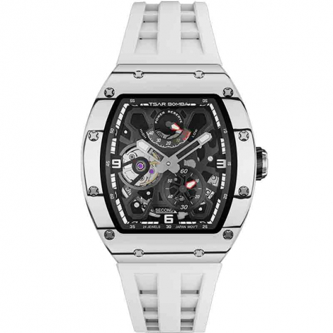 Montre Tsar Bomba - Elemental Series  - Automatique - Fibre de Carbonne Blanche