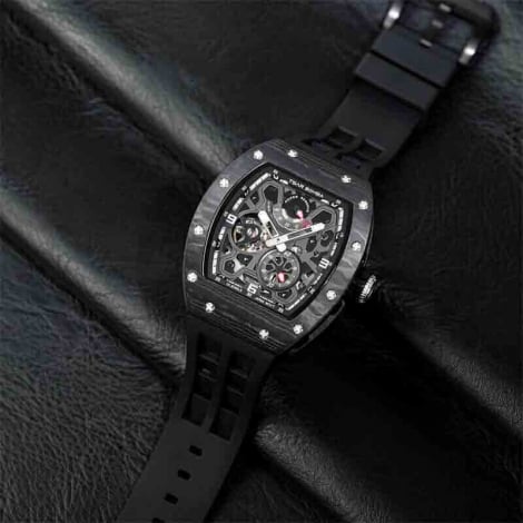 Montre Tsar Bomba - Elemental Series  - Automatique - Fibre de Carbonne Noire