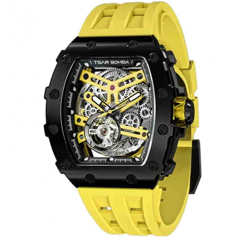 Montre Tsar Bomba - Elemental Series - Automatique - Jaune