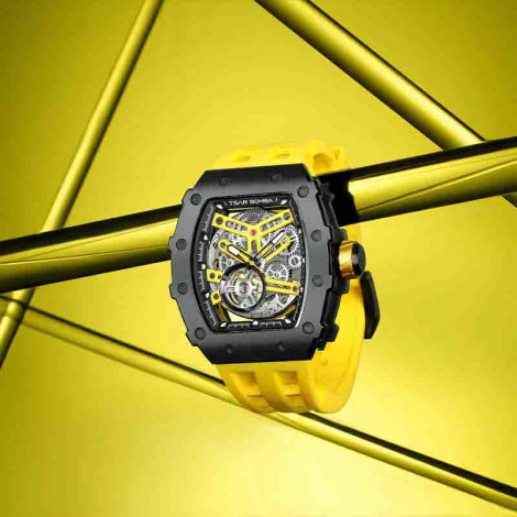 Montre Tsar Bomba - Elemental Series - Automatique - Jaune