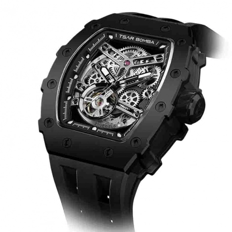 Montre Tsar Bomba - Elemental Series - Automatique - Noir