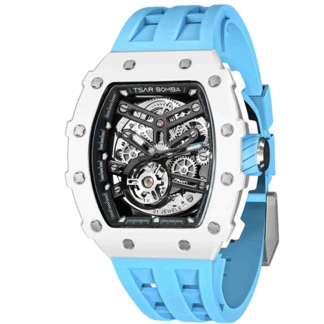 Montre Tsar Bomba - Elemental Series - Bleu - Bioc�ramique Automatic Watch