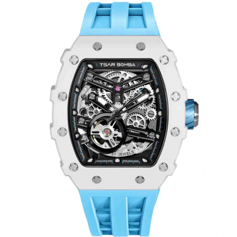 Montre Tsar Bomba - Elemental Series - Bleu - Bioc�ramique Automatic Watch