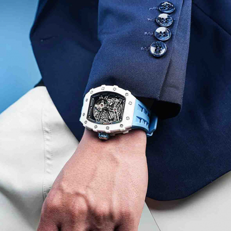 Montre Tsar Bomba - Elemental Series - Bleu - Bioc�ramique Automatic Watch