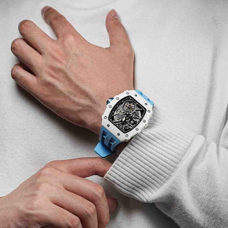 Montre Tsar Bomba - Elemental Series - Bleu - C�ramique Automatic Watch