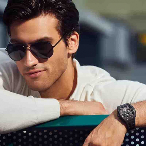 Montre Tsar Bomba - Elemental Series - Carbon Fiber Automatic - Noir