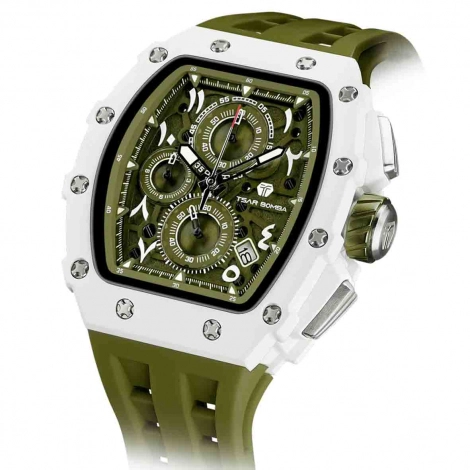 Montre Tsar Bomba - Elemental Series Heritage - Quartz  - Vert