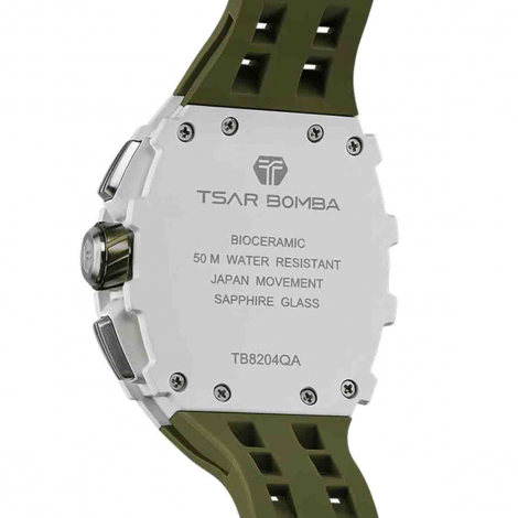 Montre Tsar Bomba - Elemental Series Heritage - Quartz  - Vert