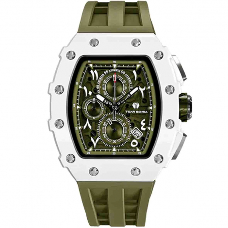 Montre Tsar Bomba - Elemental Series Heritage - Quartz  - Vert