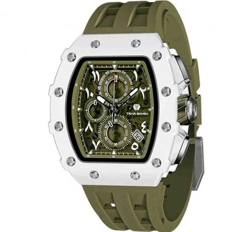Montre Tsar Bomba - Elemental Series Heritage - Quartz  - Vert
