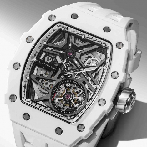 Montre Tsar Bomba - Elemental Series - Noir - C�ramique Automatic Watch