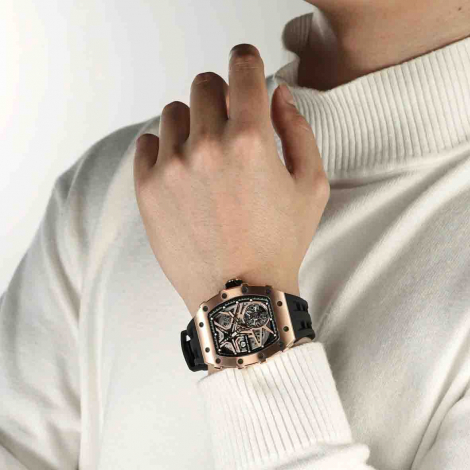 Montre Tsar Bomba - Elemental Series - Noir 