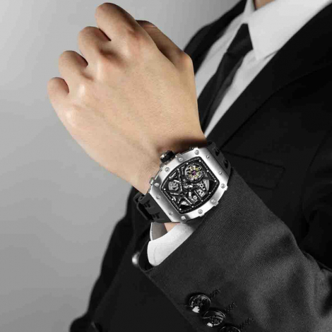 Montre Tsar Bomba - Elemental Series - Noir 