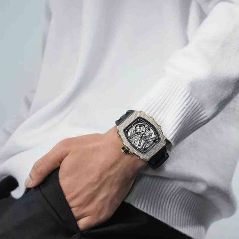 Montre Tsar Bomba - Elemental Series - Noir - Zircon