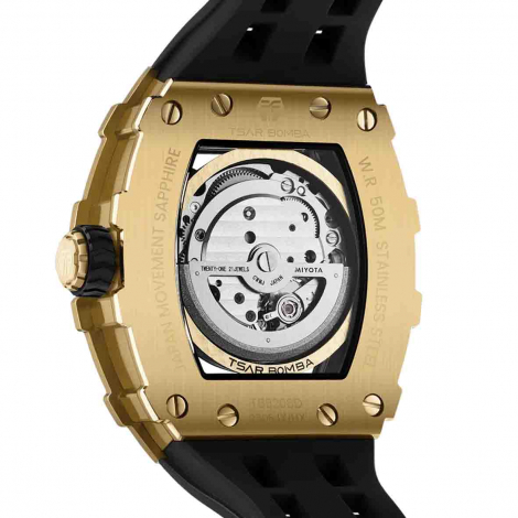 Montre Tsar Bomba - Elemental Series - Noir - Zircon