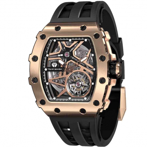 Montre Tsar Bomba - Elemental Series - Or Noir 