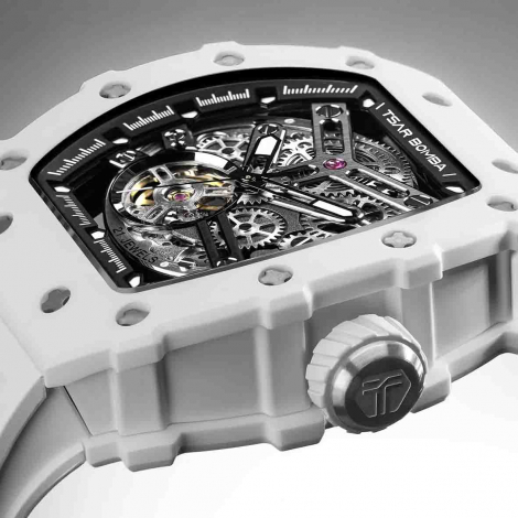 Montre Tsar Bomba - Elemental Series - Orange - Bioc�ramique Automatic Watch