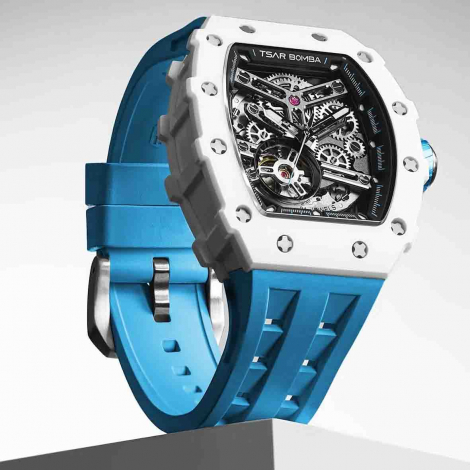 Montre Tsar Bomba - Elemental Series - Orange - Bioc�ramique Automatic Watch