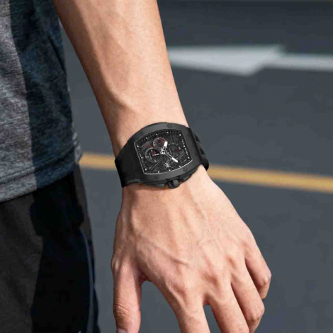 Montre Tsar Bomba - Elemental Series - Quartz II - Noir